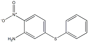 2-硝基-5-苯硫基-苯胺,,结构式