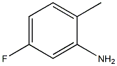 2-氨基-4-氟甲苯 结构式