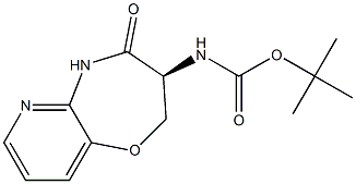 tert-butyl (S)-(4-oxo-2,3,4,5-tetrahydropyrido[3,2-b][1,4]oxazepin-3-yl)carbamate,2124262-62-8,结构式
