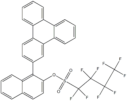 1-(triphenylen-2-yl)naphthalen-2-yl 1,1,2,2,3,3,4,4,4-nonafluorobutane-1-sulfonate