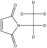 N-ethyl-D5-maleimide Structure