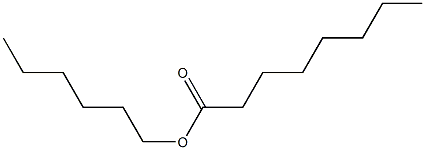N-HEXYL CAPRYLATE Struktur