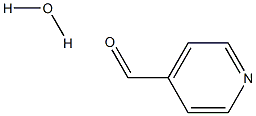 吡啶-4-水合醛, , 结构式