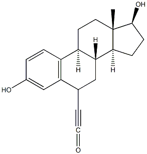 炔雌醇杂质A,,结构式