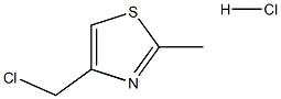 4-CHLOROMETHYL-2-METHYL-1,3-THIAZOLE, HYDROCHLORIDE Structure