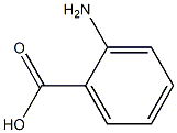 氨苯甲酸, , 结构式