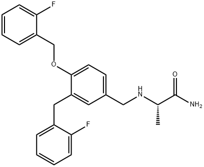 沙芬酰胺杂质, 1000370-28-4, 结构式
