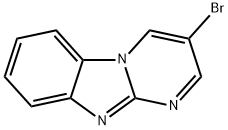 3-ブロモピリミド[1,2-a]ベンゾイミダゾール 化学構造式