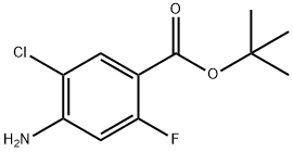 Benzoic acid, 4-amino-5-chloro-2-fluoro-, 1,1-dimethylethyl ester