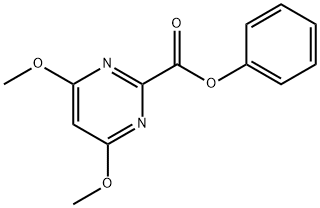 100198-82-1 2-Pyrimidinecarboxylic acid, 4,6-dimethoxy-, phenyl ester