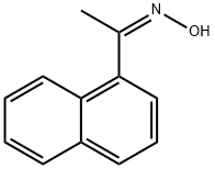Ethanone, 1-(1-naphthalenyl)-, oxime, (1Z)- Structure