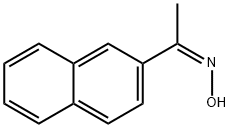 Ethanone, 1-(2-naphthalenyl)-, oxime, (Z)- (9CI) Structure