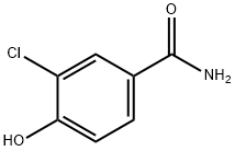 Benzamide,  3-chloro-4-hydroxy- Struktur