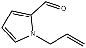 1-アリル-1H-ピロール-2-カルブアルデヒド 化学構造式
