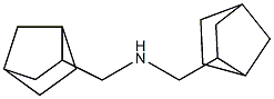(1R,4S)-N-[[(1S,4R)-ビシクロ[2.2.1]ヘプタン-2α-イル]メチル]ビシクロ[2.2.1]ヘプタン-2β-メタンアミン 化学構造式