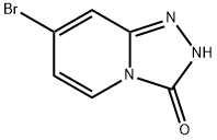 7-溴-[1,2,4]三唑并[4,3-A]吡啶-3(2H)-酮, 1020038-96-3, 结构式