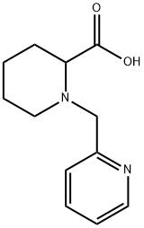 1-(PYRIDIN-2-YLMETHYL)PIPERIDINE-2-CARBOXYLIC ACID Structure