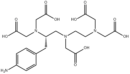 p-NH2-Bn-DTPA(B-300), 102650-29-3, 结构式