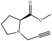 Methyl (2S)-1-(Prop-2-yn-1-yl)pyrrolidine-2-carboxylate Structure