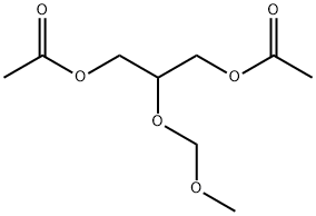 1,3-二乙酰氧基-2-(甲氧基甲氧基)丙烷 结构式