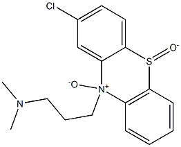 10H-Phenothiazine-10-propanamine, 2-chloro-N,N-dimethyl-, N,5-dioxide, 10404-90-7, 结构式