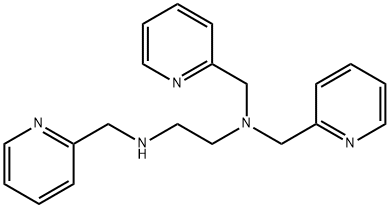 1,2-Ethanediamine, N1,N1,N2-tris(2-pyridinylmethyl)- Struktur