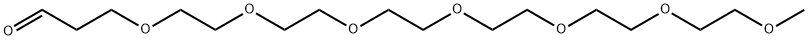 m-PEG7-aldehyde Structure