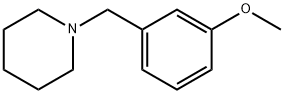Piperidine, 1-[(3-methoxyphenyl)methyl]- Struktur