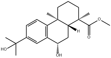 Methyl 7β,15-dihydroxydehydroabietate Structure