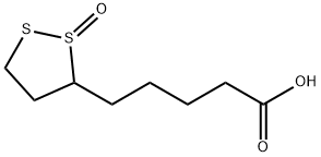 rac-Lipoic Acid Impurity 1 (S-Oxide) Structure