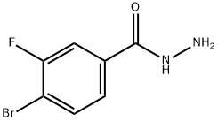 Benzoic acid, 4-bromo-3-fluoro-, hydrazide
