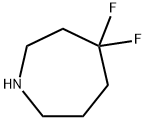4,4-Difluoroazepane 结构式