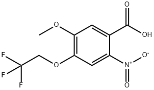 5-methoxy-2-nitro-4-(2,2,2-trifluoroethoxy)benzoic acid