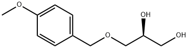 1,2-Propanediol, 3-[(4-methoxyphenyl)methoxy]-, (2S)- Structure