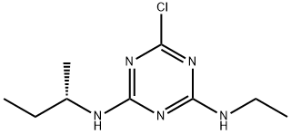 (S)-sebuthylazine 化学構造式