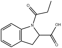 丙酰基吲哚-2-甲酸, 1099621-93-8, 结构式