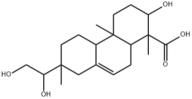 wulingzhic acid Struktur