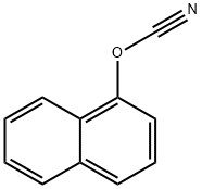 Cyanic acid, 1-naphthalenyl ester Struktur