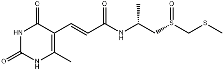 deshydroxysparsomycin Struktur