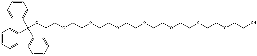 八甘醇单三苯甲基醚, 1144113-16-5, 结构式