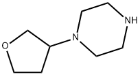 Piperazine, 1-(tetrahydro-3-furanyl)- HCl salt Structure