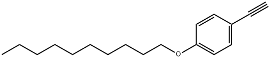 4-[(Decyloxy)-phenyl]-acetylene Structure