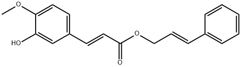 异阿魏酸肉桂酯,115610-31-6,结构式