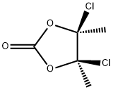 (4R,5S)-4,5-Dichloro-4,5-dimethyl-1,3-dioxolan-2-one Structure