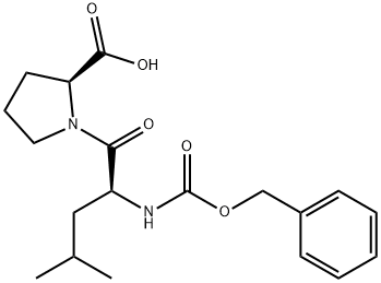 Z-Leu-Pro-OH . CHA Structure