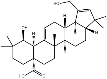 スクルポネアチン酸 化学構造式