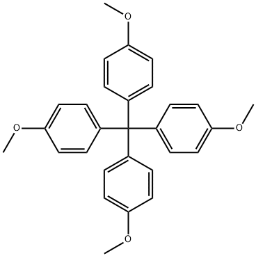 テトラキス(4-メトキシフェニル)メタン 化学構造式