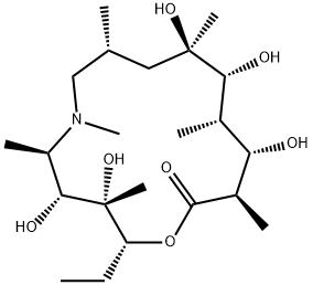 阿奇霉素杂质10, 117693-42-2, 结构式