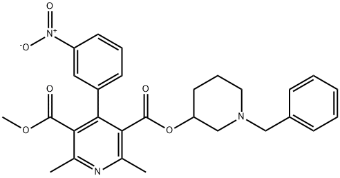 脱氢贝尼地平, 118935-44-7, 结构式