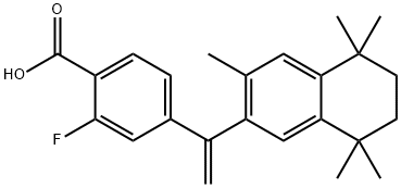 Fluorobexarotene Struktur